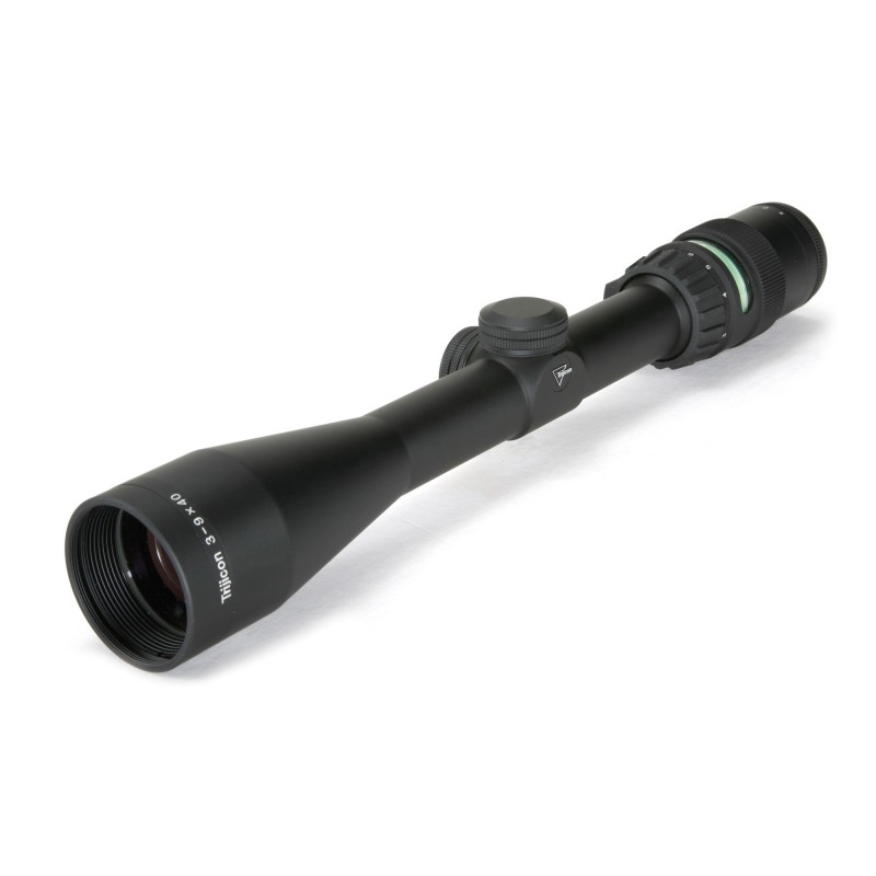 Trijicon AccuPoint, 3-9x40 Riflescope, Standard Duplex Crosshair With Green Dot, 1 in. Tube TR20-1G