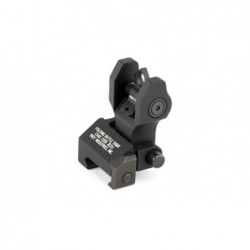 View 2 - Troy BattleSight, Rear Folding Sight, Di-Optic Aperture, Picatinny, Black Finish SSIG-DOA-RFBT-00