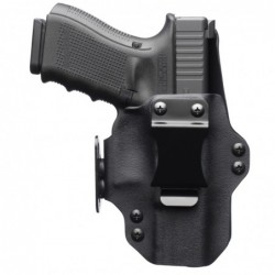 BlackPoint Tactical Dual Point AWIB Holster, Appendix Inside the Waist Band, For Glock 26/27/33, Includes 1.75" OWB Loops to C