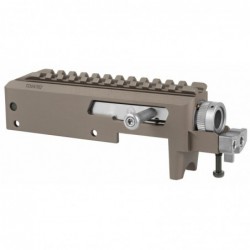 View 2 - Tactical Solutions X-Ring VR 10/22 Takedown Receiver, Semi-automatic, 22 LR, Quicksand (FDE) XRATD-QS