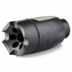 View 1 - Ultradyne USA ATHENA Linear Compensator, 5.56MM/223REM, Fits AR-15s with 1/2X28 Threads, Black, 3.8 oz., 416 Stainless Steel, I