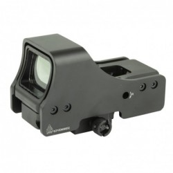 Leapers, Inc. - UTG Single Dot Reflex Sight, Red/Green Dual Color Illumination, Includes Picatinny Mount Deck, Black Finish SCP