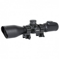 Leapers, Inc. - UTG Accushot Precision Series Rifle Scope, 3-12X44, Illuminated Mil-Dot Reticle, Compact, Adjustable Objective,