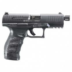View 2 - Walther PPQ M2, Striker Fired, Full Size, 45 ACP, 4.9" SD Barrel, Polymer Frame, Black Finish, Fixed Sights, 12Rd, 2 Magazines