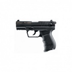 View 1 - Walther PK380, Semi-automatic, Double/Single, Compact, 380ACP, 3.6", Polymer, Cerakote Black, 8Rd, 1 Mag, Adjustable Sights 505