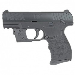 Walther CCP M2, Compact Pistol, 9MM, 3.54" Barrel, Polymer Frame, Black Finish, Plastic Grip, 8Rd, Includes Viridian Red Laser