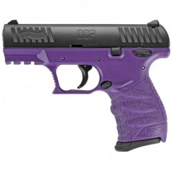 Walther CCP M2, Compact Pistol, 9mm, 3.54" Barrel, Purple Polymer Frame, Black Slide, 2-8 Round Magazines 5080503