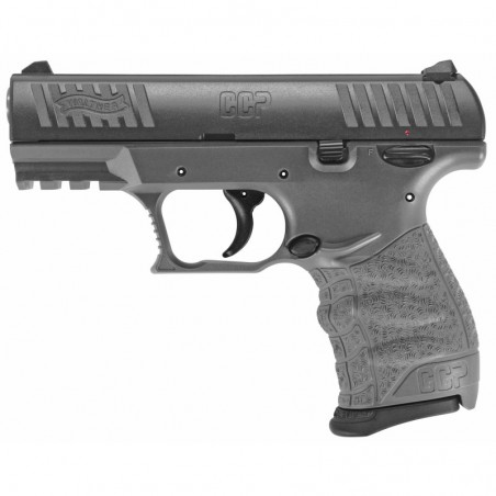 Walther CCP M2, Compact Pistol, 9mm, 3.54" Barrel, Polymer Frame, Tungsten Gray Finish, 2-8 Round Magazines 5080505