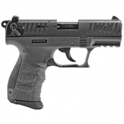 View 2 - Walther P22Q, Semi-automatic, Double Action, Compact, 22LR, 3.4" Barrel, Polymer Frame, Tungsten Gray Finish, 10 Rd, 2 Magazine