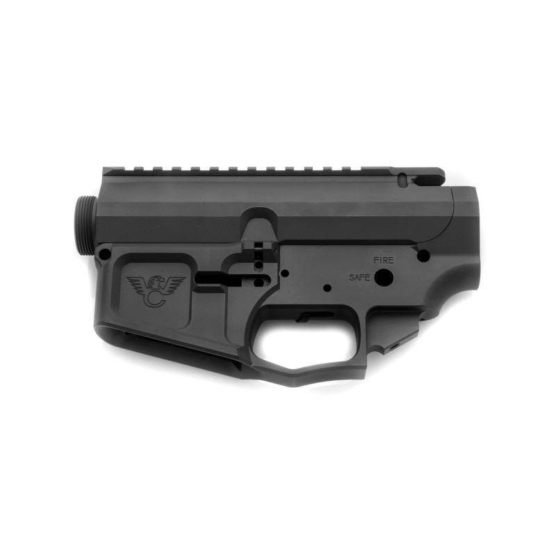 Wilson Combat Billet Upper/Lower Receiver, Semi-automatic, 223 Rem/556NATO, Black Finish, Picatinny top rail, Shell deflector T