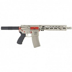 View 2 - WMD Guns NiB-X AR-15 Pistol, Semi-automatic Pistol, 223 Rem/556NATO, 10.5" Barrel, 1:7 Twist, Aluminum Frame, Nickel Boron Fini