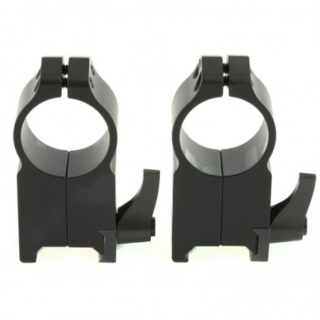 Warne Scope Mounts Maxima Quick Detach Ring, 1", Ultra High, Matte Finish 204LM