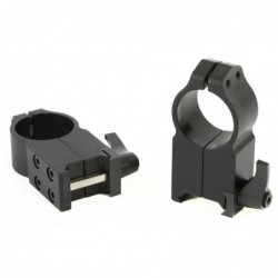 View 2 - Warne Scope Mounts Maxima Quick Detach Ring, 1", Ultra High, Matte Finish 204LM