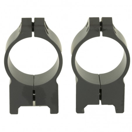 Warne Scope Mounts Maxima Permanent Attach Ring, 30mm, High, Matte Finish 215M