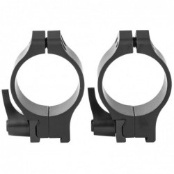 View 1 - Warne Scope Mounts 7.3 Series Ring, 11mm Dovetail, 30mm, Quick Detach, Matte Finish 314LM