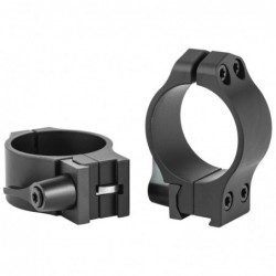 View 2 - Warne Scope Mounts 7.3 Series Ring, 11mm Dovetail, 30mm, Quick Detach, Matte Finish 314LM