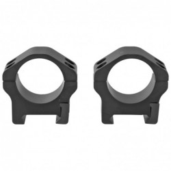 View 1 - Warne Scope Mounts Maxima Horizontal Rings, Fits Picatinny & Weaver Style Bases, 1" Low, Matte Finish 500M