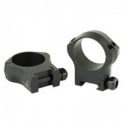 View 2 - Warne Scope Mounts Mountain Tech Rings, 34mm High, Matte Finish 7222M