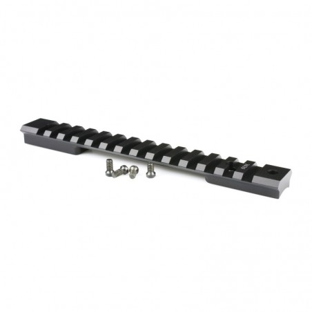 Warne Scope Mounts Mountain Tech 1 Piece Base, Fits Savage Short Action, with 20 MOA Incline, Matte Finish 7666-20MOA