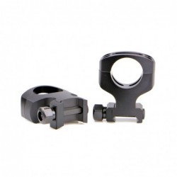 View 1 - Warne Scope Mounts Tactical Ring, Fits AR-15, 1" Ultra High, Matte Finish A430M