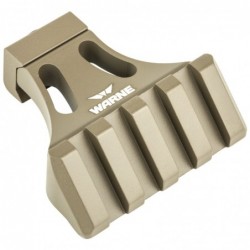 View 2 - Warne Scope Mounts Mount, Fits Picatinny, 45 Degree, Desert Tan A645DE