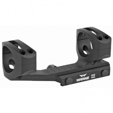 Warne Scope Mounts 20 MOA Mount, 30mm, Fits AR Rifles, Extended Skeletonized, Black LRSKEL30TW