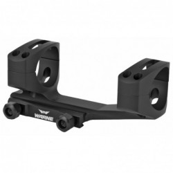 View 2 - Warne Scope Mounts 20 MOA Mount, 34mm, Fits AR Rifles, Extended Skeletonized, Black LRSKEL34TW