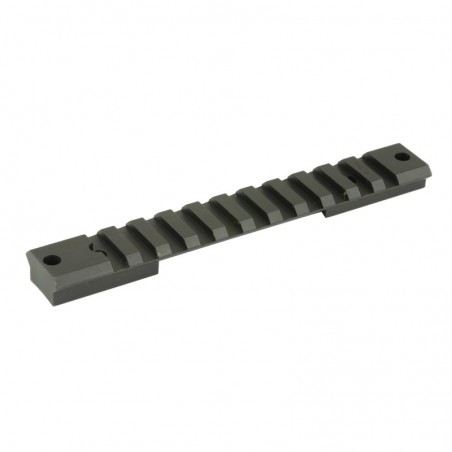 Warne Scope Mounts Tactical 1 Piece Base, Fits Remington Short Action, Matte Finish M673M