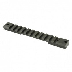 View 2 - Warne Scope Mounts Tactical 1 Piece Base, Fits Remington Short Action, Matte Finish M673M