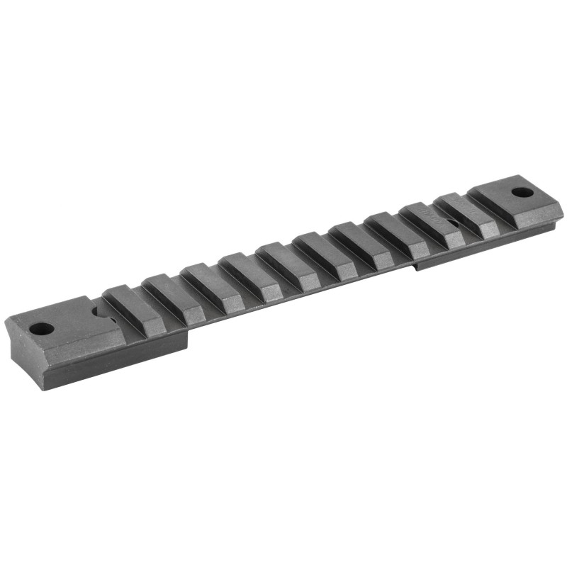 Warne Scope Mounts Tactical 1 Piece Base, Fits Remington Short Action, with 20 MOA Incline, Matte Finish M673-20MOA