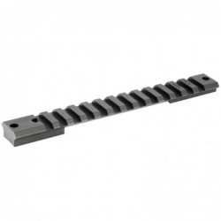 Warne Scope Mounts Tactical 1 Piece Base, Fits Remington Long Action, with 20 MOA Incline, Matte Finish M674-20MOA