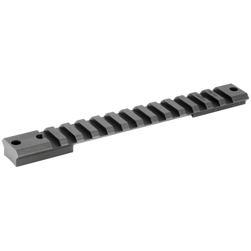 Warne Scope Mounts Tactical 1 Piece Base, Fits Remington Long Action, with 20 MOA Incline, Matte Finish M674-20MOA