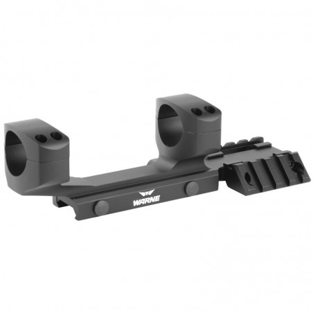 Warne Scope Mounts RAMP Rapid Acquisition Multi-Sight Platform, 1 Piece Base, For AR-15, 1", Matte Finish RAMP1