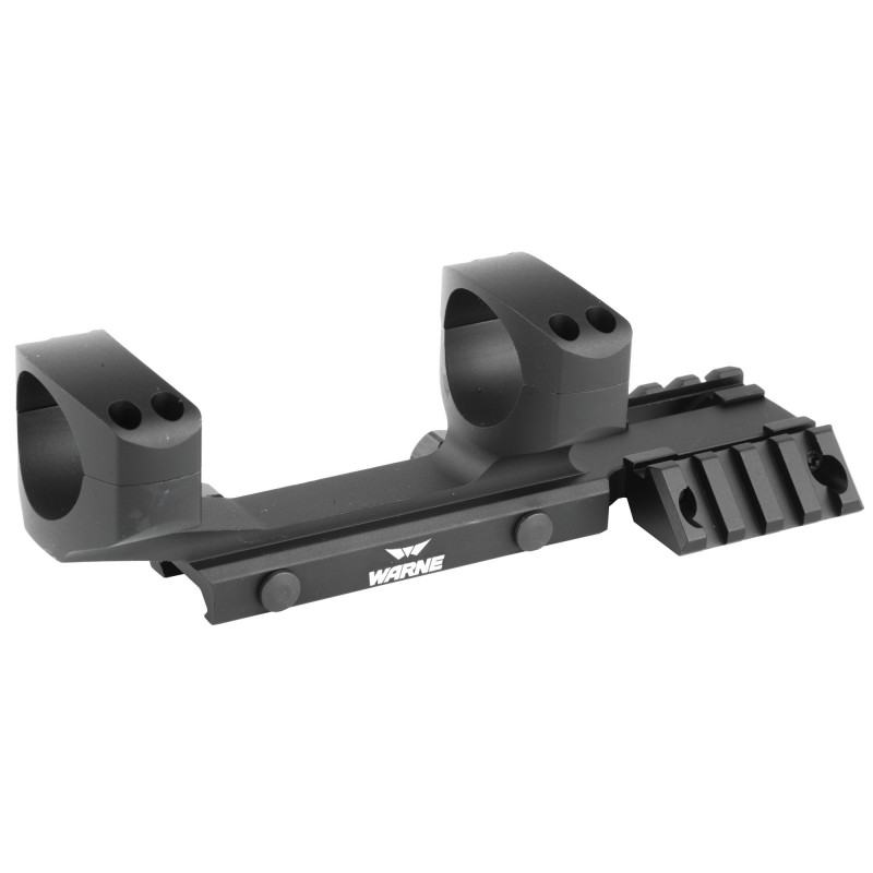 Warne Scope Mounts RAMP Rapid Acquisition Multi-Sight Platform, 1 Piece Base, For AR-15, 30mm, Matte Finish RAMP30