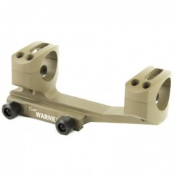 View 2 - Warne Scope Mounts Generation 2 Mount, 1", Fits AR Rifles, Extended Skeletonized, Dark Earth Finish XSKEL1DE