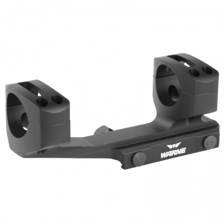 Warne Scope Mounts Generation 2 Mount, 1", Fits AR Rifles, Extended Skeletonized, Black Finish XSKEL1TW