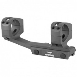 View 2 - Warne Scope Mounts Generation 2 Mount, 30mm, Fits AR Rifles, Extended Skeletonized, Grey Finish XSKEL30TG