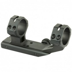 View 2 - Weaver Riser, 30mm High, Matte, Integral Rail, Picatinny 48375