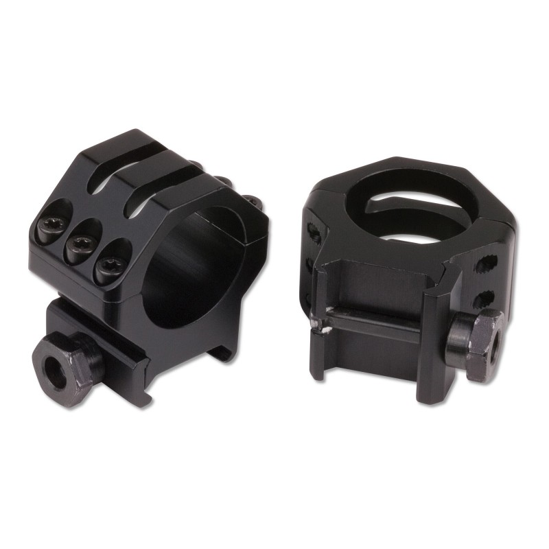 Weaver Tactical Ring, Fits Picatinny, 1", Medium, 6-Hole, Black 99688