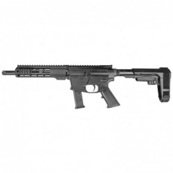 Windham Weaponry RP9SFS-9MM, Semi-automatic Pistol, 9MM, 9" Barrel, Aluminum, Black Finish, SB Tactical Brace, 17Rd, 1 Magpul M
