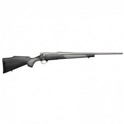 Weatherby Vanguard, WeatherGuard, Bolt Action, 6.5 Creedmoor, 24" Barrel, Black Finish With Grey Inserts, Monte Carlo Griptonit