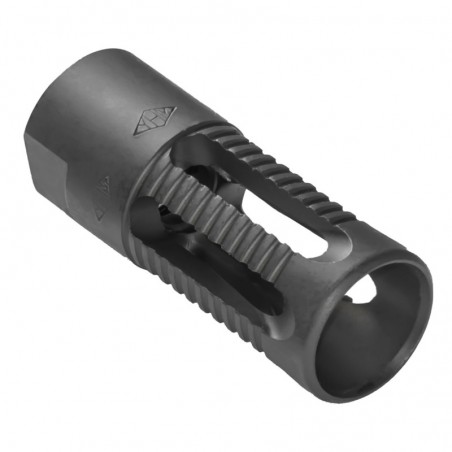 Yankee Hill Machine Co Phantom Flash Hider Without Teeth, 308 Win, 762NATO, Black, 5/8X24, Fits AR10 style Rifles YHM-3080-5C1