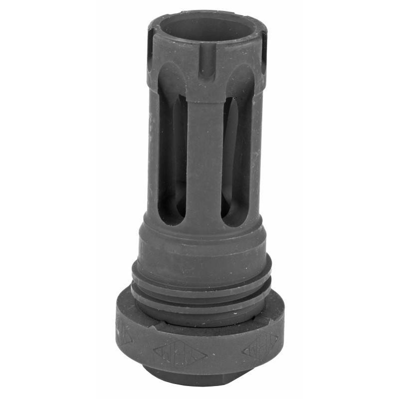 Yankee Hill Machine Co Phantom 5.56 Quick Detach Flash Hider, 556NATO, 1/2x28, Fits AR Rifles, Black Finish YHM-3102-28A