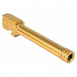 View 2 - ZEV Technologies Pro Barrel, Threaded, 9MM, For Glock 17 (Gen1-4), Gold Finish BBL-17-PRO-TH-GLD