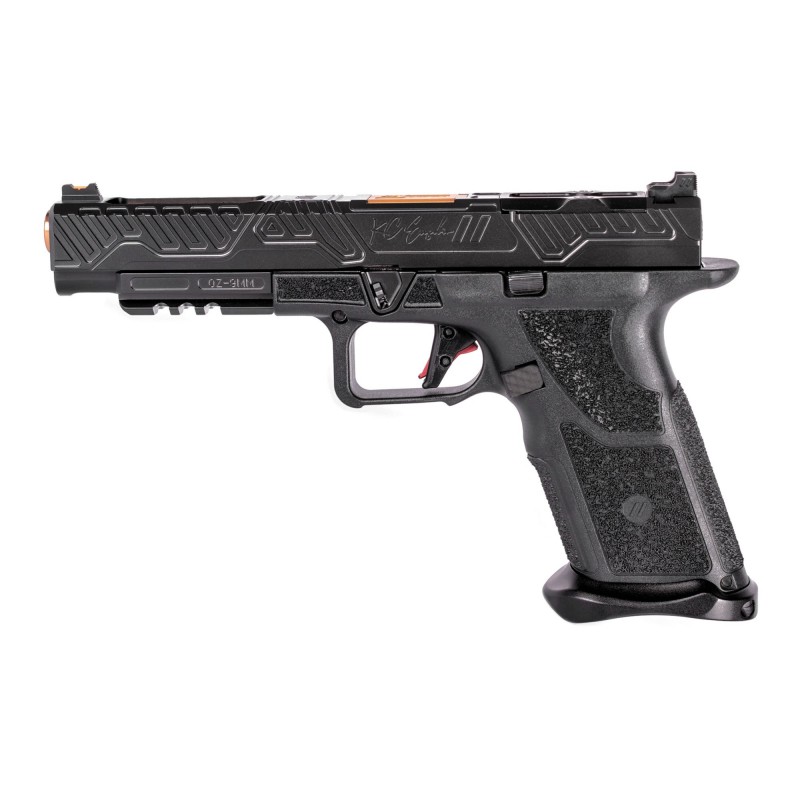 ZEV Technologies O.Z-9, Semi-automatic Pistol, 9MM, 5.31" Match Grade Barrel, Steel Frame, Polymer Grip, Competition Black Slid