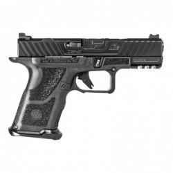 View 2 - ZEV Technologies O.Z-9 Compact, Semi-automatic Pistol, 9MM, 4" Match Grade Barrel, Steel Frame, Polymer Grip, Custom Black Slid