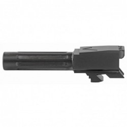View 3 - Agency Arms Mid Line Barrel, 9MM, Black Nitride Finish, Fluted, Fits Glock 43 MLG43FDLC