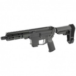 View 3 - Angstadt Arms UDP-9, Semi-automatic Pistol, 9MM, 6" Chrome Moly Barrel, 1:10 Twist, Aluminum Frame, Black Finish, Magpul K2 Pis