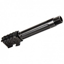 View 3 - Battle Arms Development, Inc. ONE:1 Barrel, Fits Glock 19, 9mm, Threaded and Fluted, Black Finish 100-029-385