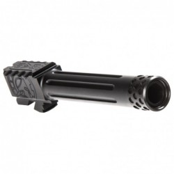 View 4 - Battle Arms Development, Inc. ONE:1 Barrel, Fits Glock 19, 9mm, Threaded and Fluted, Black Finish 100-029-385